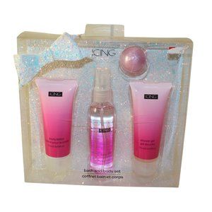 Bath & Body Set - Shower Gel, Lotion, Mist, Bomb
